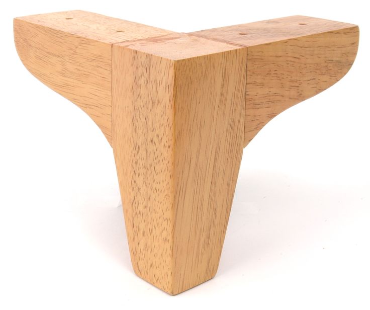 a wooden bench that is shaped like an elephant's tail, on a white background