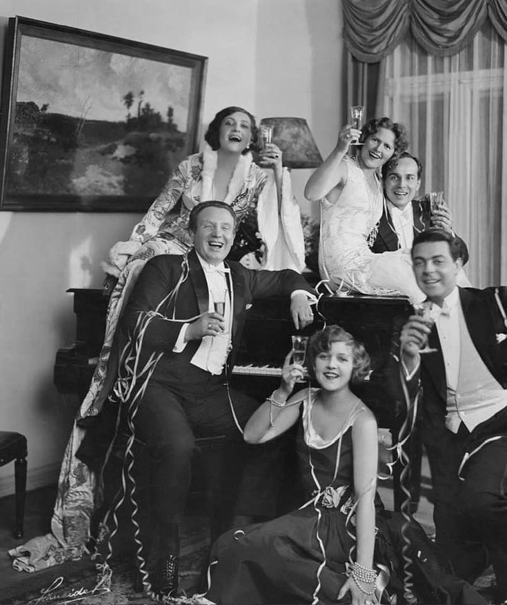 a group of people posing for a photo