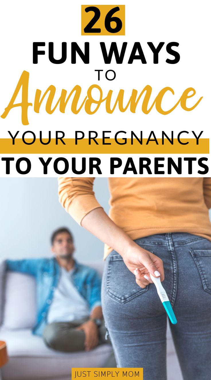 a woman holding a toothbrush with the words, 26 fun ways to announce your pregnant to