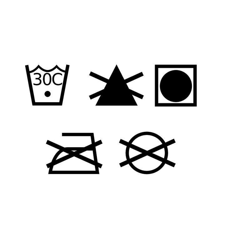 black and white symbols on a white background