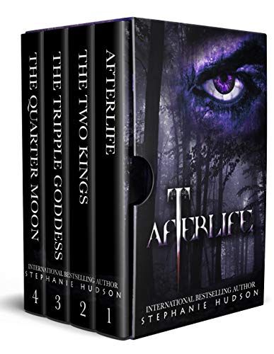 the three books in the series are all on black covers and one has purple eyes