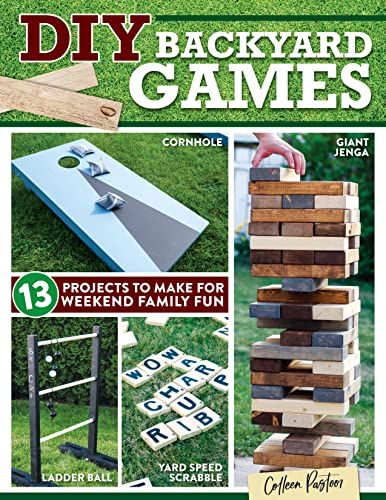 the back yard games book with instructions to make it easier for kids to play and learn