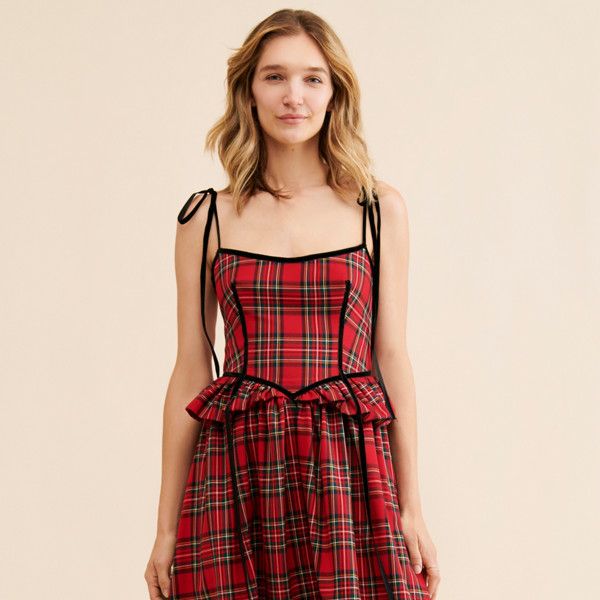 Tessa Plaid Dress Green Plaid Dress, Fran Fine, Red Plaid Dress, Christmas Outfits, Night Out Dress, Plaid Dress, Green Plaid, Holiday Dresses, Red Plaid