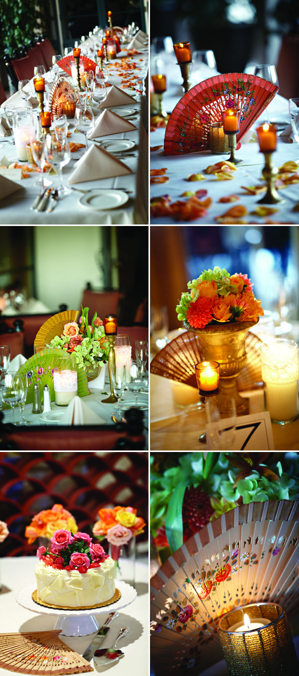 a collage of pictures with flowers and candles