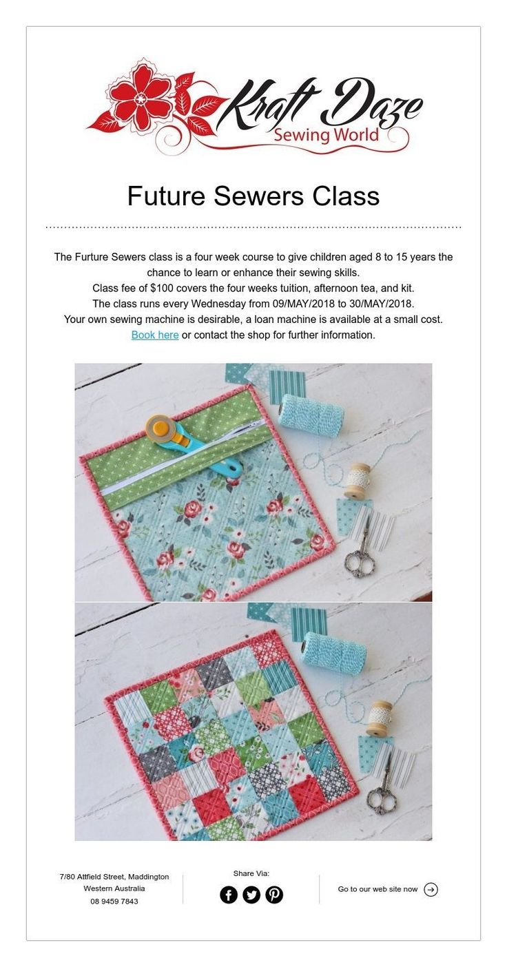 the pattern is featured in this page