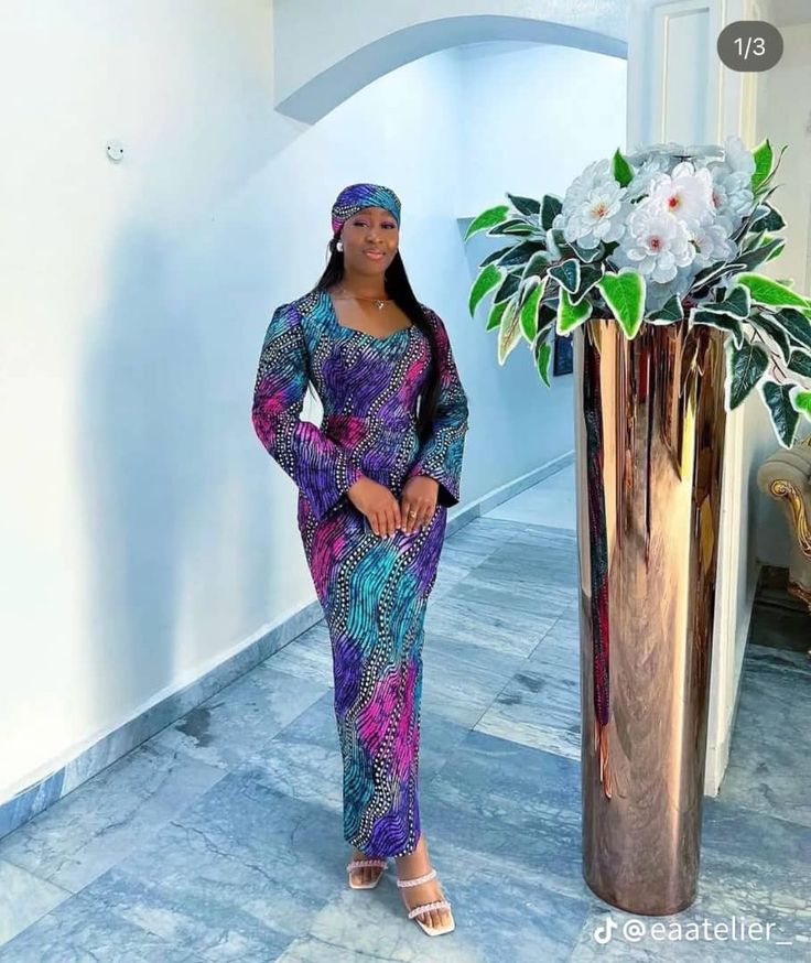 2024 Ankara Fashion Trends, Ankara Latest Styles Trends, Ankara 2024 Styles, Trending Ankara Styles 2024, Native Gown Styles For Women, Modest Ankara Dresses, Native Ankara Style For Women, Modest Lace Gown Styles, Ankara Dress Designs 2024