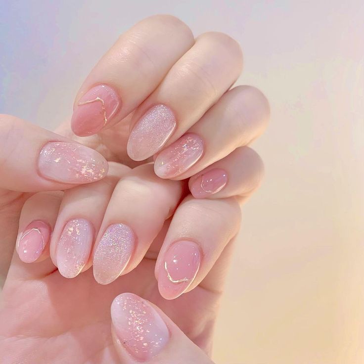 Soft Gel Nails Design Classy, Nail Art Aesthetic Pink, Nail Art Simple Pink, Pink Nail Art Short Nails, Nail Art Elegant Classy, Nail Design 2024, Pink Nails Design Short, Simple Korean Nails, Simple Pink Nail Designs