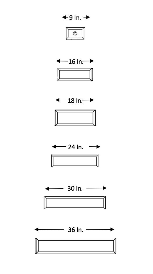 the diagram shows an arrangement of different sizes and heights for each piece of furniture, including two