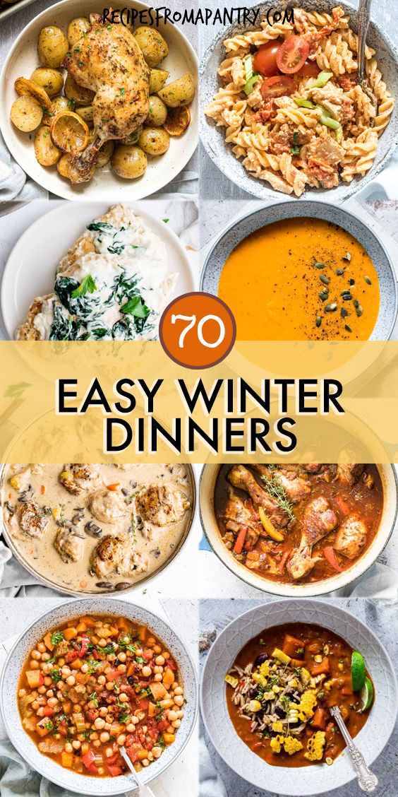 the top ten easy winter dinner ideas