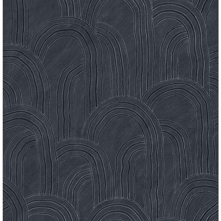 Looking for AST4685 Sarah + Ruby Cabo Indigo Rippled Arches Wallpaper by A-Street Prints Wallpaper Arches Wallpaper, Navy Backdrop, Stone Arches, Indigo Wallpaper, Brewster Wallcovering, A Street Prints, Beautiful Abstract Art, Blue Lines, Wallpaper For Sale