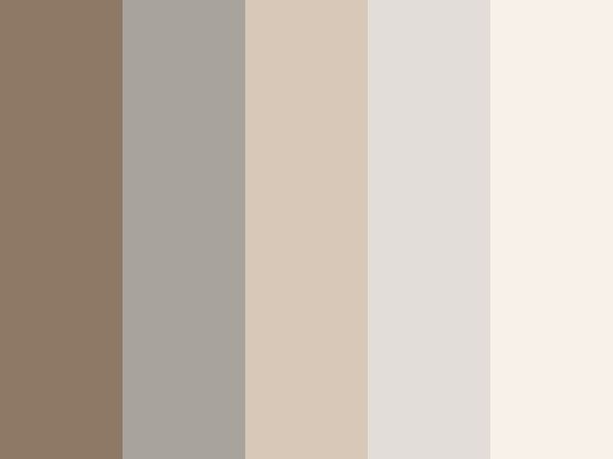 some brown and white colors are in the same color scheme