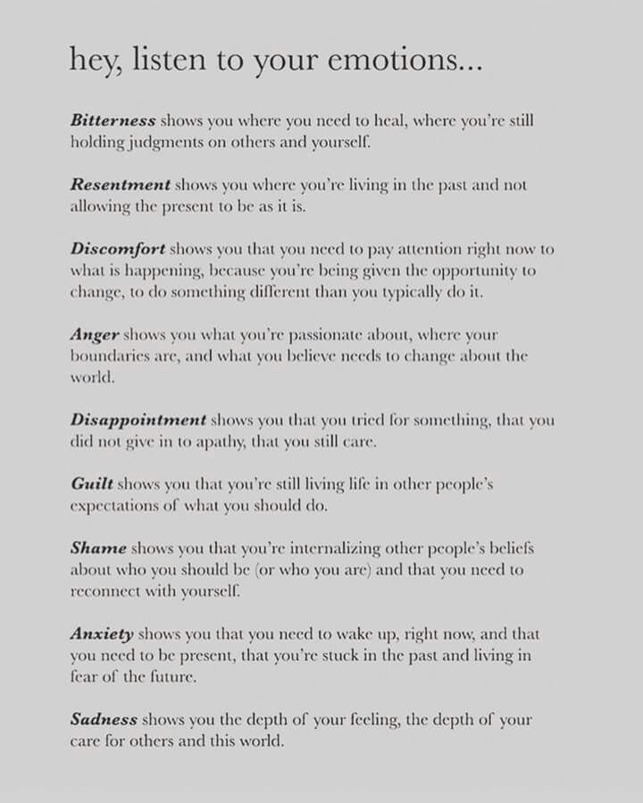 Listening to emotions Thoughts Running Through My Head, Mixed Emotions, Emotional Health, Emotional Intelligence, Infj, The Words, Namaste, Counseling, Mantra