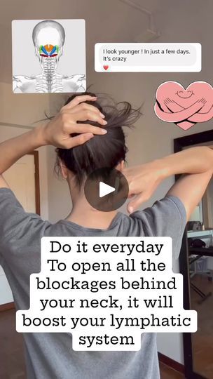 1.9M views · 10K reactions | Behind the neck massage is very important , practice it everyday #neckhealth | Face._sculpting | Face._sculpting · Original audio Lymph Drainage Massage Face And Neck, Lymph Drainage Massage Face, Neck Massage Techniques, 2024 Health, Sculpting Face, Lymph Drainage Massage, Medical Tips, Face Sculpting, Massage Face