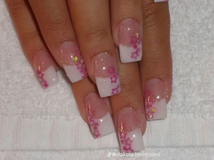 Nails Brown Short, Y2k Nail, French Tip Press On Nails, Nails Brown, Gel Nail Tips, Really Cute Nails, Y2k Nails, Soft Nails, Her Nails