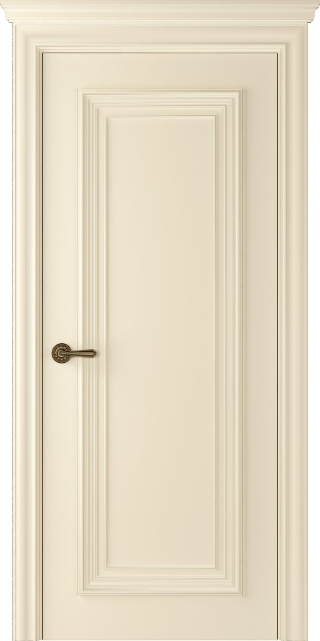 an open white door with a handle on it's left side and right side