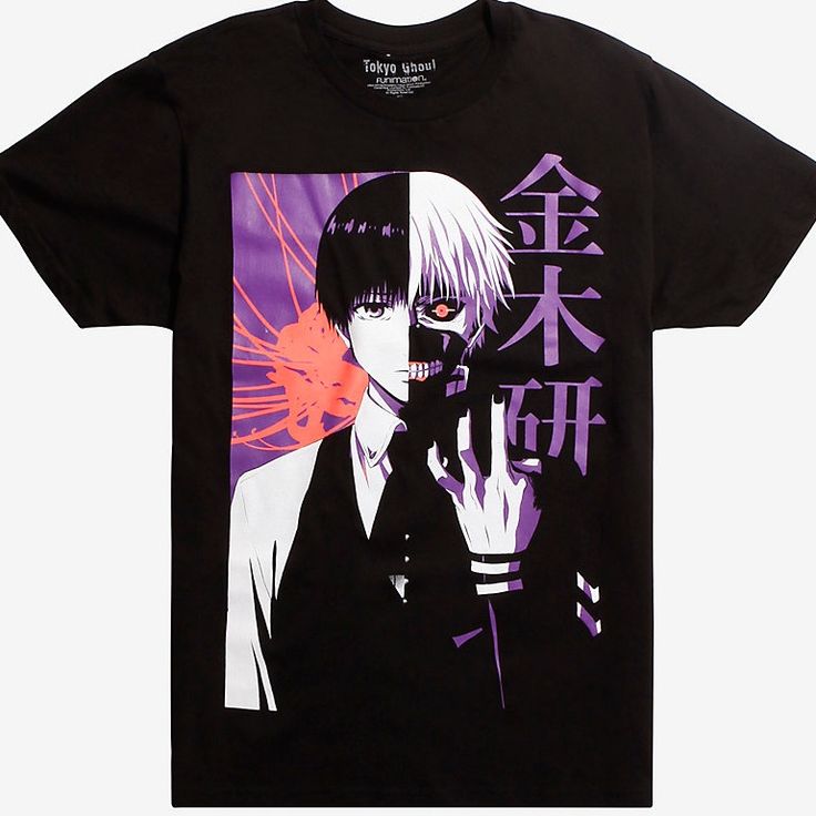 Tokyo Ghoul Anime/Manga Short Sleeve Tee Condition: Never Worn Size: Men’s Medium Material: 100% Cotton Black Anime T-shirt With Front Print, Cool Black T-shirt With Screen Print, Black Anime Print T-shirt For Streetwear, Black Punk T-shirt With Anime Print, Black Punk T-shirt For Cosplay, Black Punk Style T-shirt For Cosplay, Black Cotton Harajuku Style Shirt, Black Cotton Harajuku Shirt, Cotton Anime Print T-shirt For Halloween