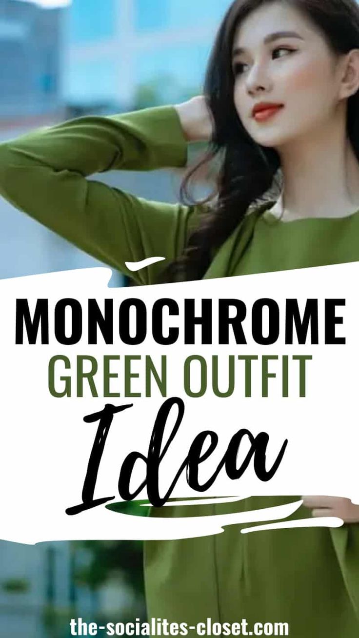 Green Outfit Accessories, Monochrome Green Outfit, Green Monochromatic Outfit, Green Monochrome Outfit, Monochrome Outfit Ideas, Green Outfit Ideas, Green Monochromatic, Green Monochrome, Monochromatic Outfit