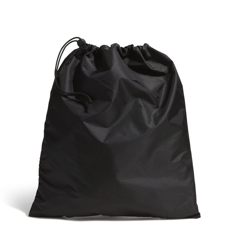 a black bag on a white background