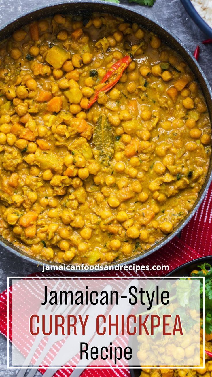 curry chickpeas, curry chickpeas recipes, curry chickpeas recipes coconut milk, curry chickpeas jamaican, curry chickpeas recipes easy Curry Chickpeas, Chickpea And Potato Curry, Jamaican Curry Powder, Cooking Curry, Chickpea Curry Recipe, Chickpeas Recipe, Chickpea Coconut Curry, Vegan Soul Food, Jamaican Curry