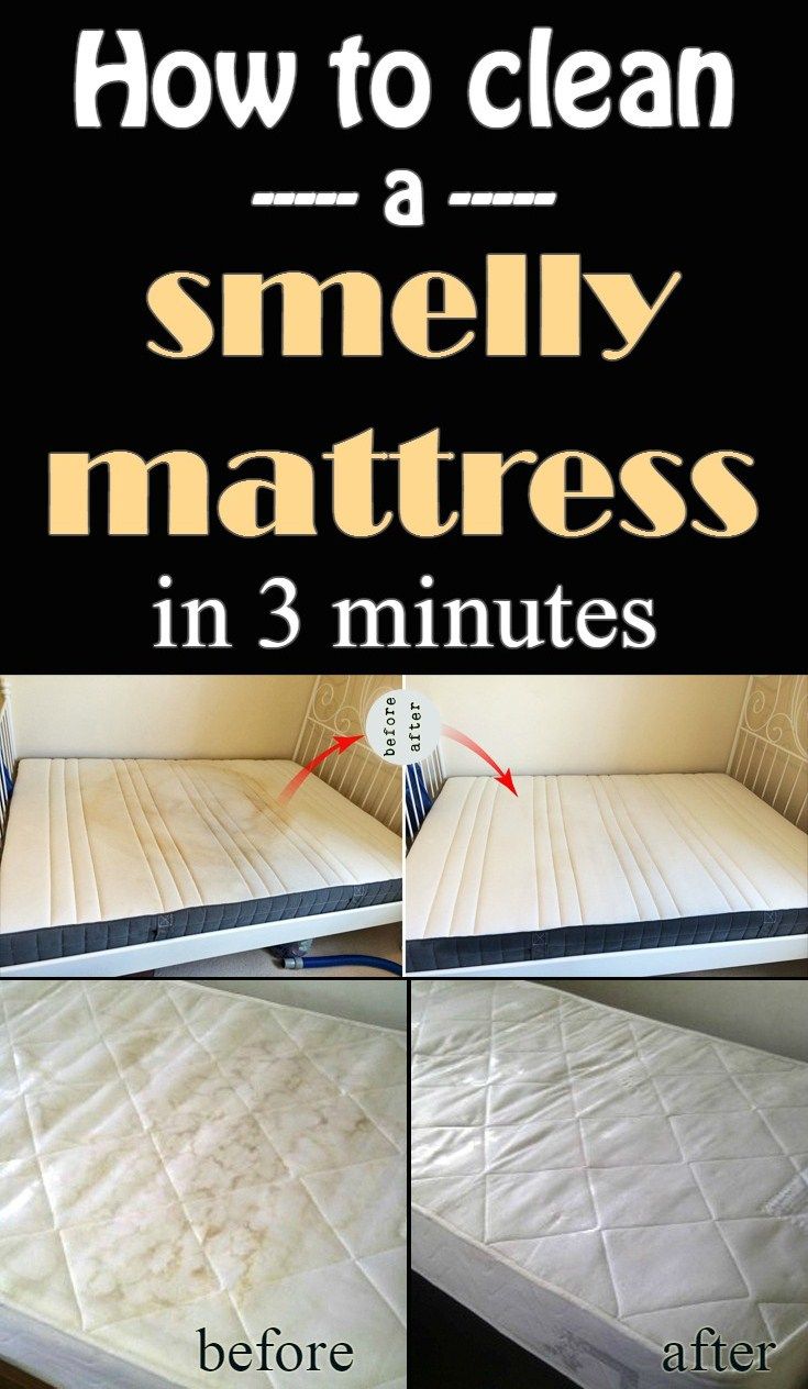 how to clean a smelly mattress in 3 minutes