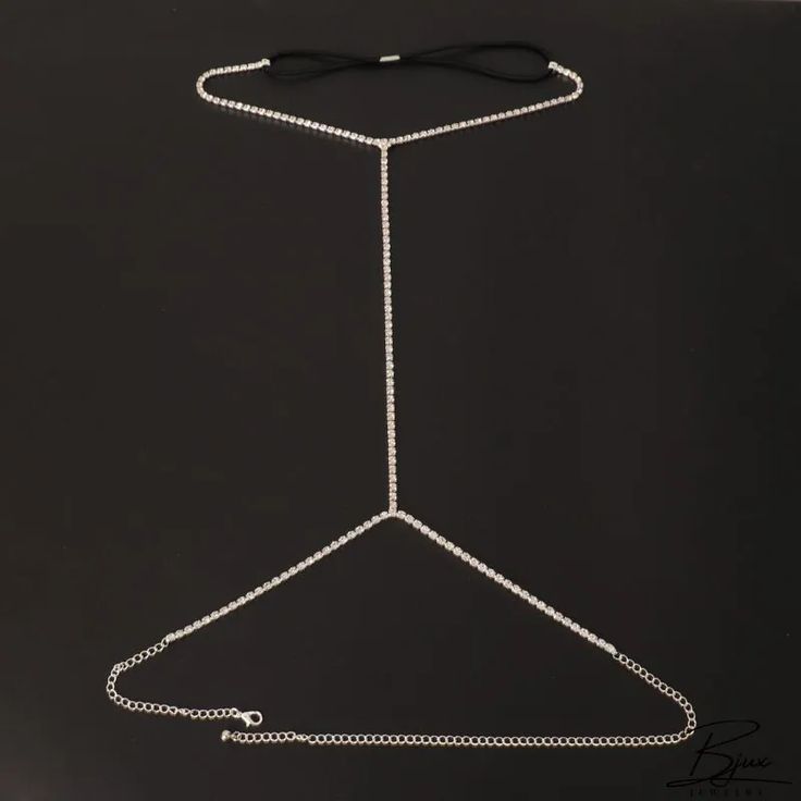 Bjux - Nuevos accesorios sexy rhinestone muslo cadena nightclub brillante cuerda elástica cuerpo cadena Thighchain Adjustable Summer Party Body Chain, Elegant Adjustable Body Chain For Party, Adjustable Waist Chain For Summer Parties, Party Clavicle Chain Body Jewelry In Metal, Adjustable Clavicle Rhinestone Necklace For Party, Silver Body Chain For Summer Night Out, Party Rhinestone Necklace With Adjustable Clavicle Chain, Silver Body Chain For Night Out In Summer, Party Metal Clavicle Chain Body Jewelry