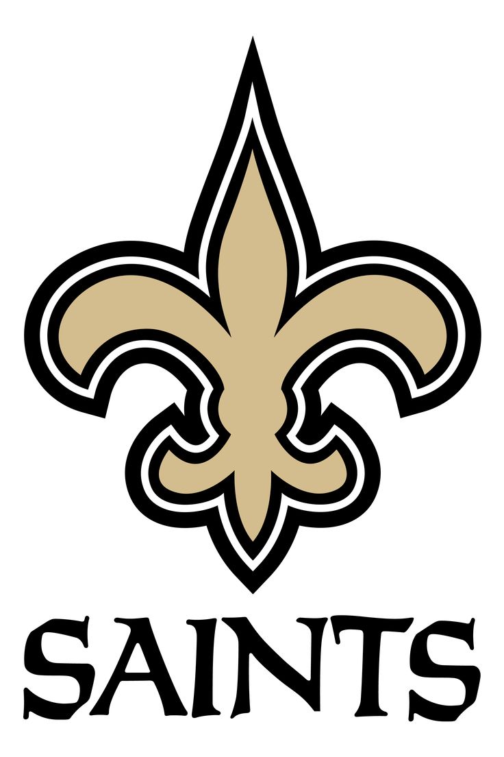 the new orleans saints logo is shown