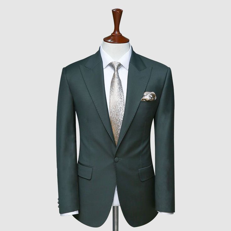 Benefits of Choosing our Light Green Suit For Men Our tailors stitch to deliver the finest quality with superior fit as per your requirements. We have a catalog full of bespoke suiting designs where you can choose the suit design. If you don’t find what you are looking for. You can go with your own choice of suiting elements. Where you can choose suit lapels, buttons, jacket style, and a number of buttons on cuffs with your monogram embarrassed on jacket cuff. A bespoke suit is not only giving y Bespoke Tailored Suits For Semi-formal Occasions, Elegant Green Suit With Pressed Crease, Elegant Green Suits In Suiting Fabric, Luxury Notch Lapel Suit For Groom, Classic Green Blazer For Groom, Timeless Custom Fit Blazer For Wedding, Bespoke Custom Fit Semi-formal Suits, Timeless Custom Fit Wedding Blazer, Elegant Green Double Breasted Business Suit