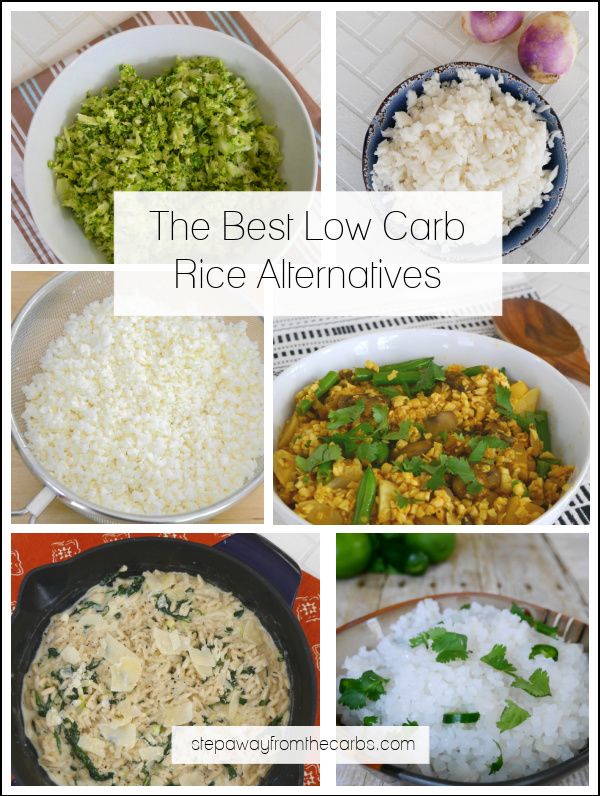 the best low carb rice alternatives