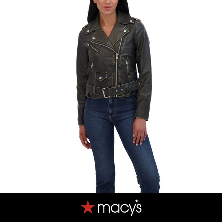 in stock Distressed Leather Biker Jacket For Fall, Spring Moto Style Fitted Leather Jacket, Trendy Long Sleeve Leather Jacket For Biker Events, Trendy Fall Outerwear For Biker Events, Winter Distressed Moto Outerwear, Distressed Moto Leather Jacket For Fall, Distressed Moto Outerwear For Winter, Distressed Moto Winter Outerwear, Winter Moto Distressed Outerwear