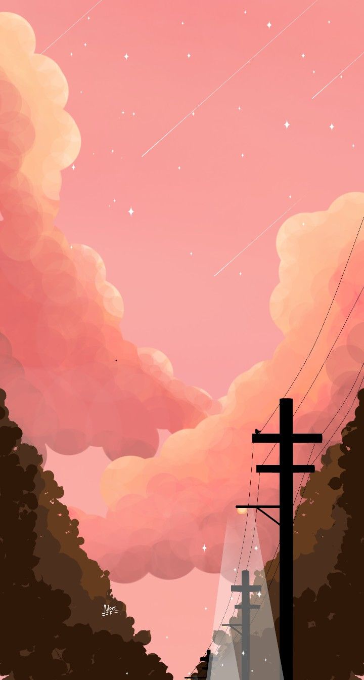 SKY ART CLOUDS AESTHETIC MOOD Iphone Wallpaper Sky Aesthetic, Pink Kawaii Wallpaper, R6 Wallpaper, Future Wallpaper, Cute Simple Wallpapers, Sunset Wallpaper, Cute Cartoon Drawings, Cool Wallpapers Art, Cute Patterns Wallpaper