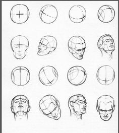 an image of different facial expressions