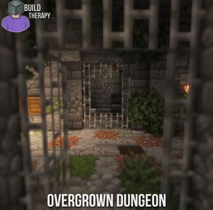 an image of a screenshot of a prison with text over the top that reads, overcrow dunggon