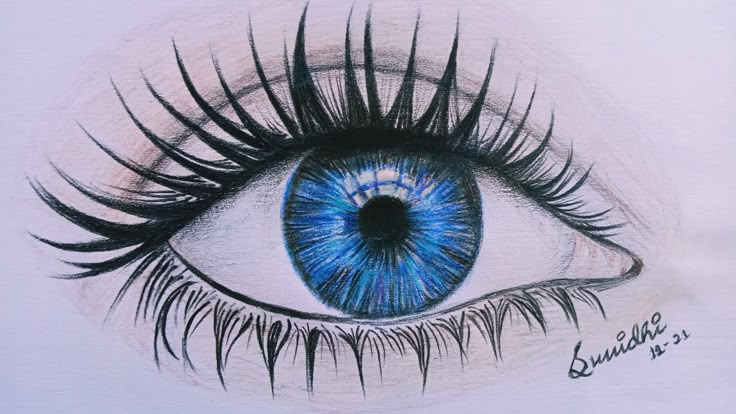 How to draw a blue eye Blue Eye Tattoo, Blue Eyes Tattoo, Blue Eye Drawing, Blue Eyes Painting, Blue Eyes Drawing, Sketch Of An Eye, Eye Pencil Drawing, Sketch Eyes, Realistic Eye Tattoo