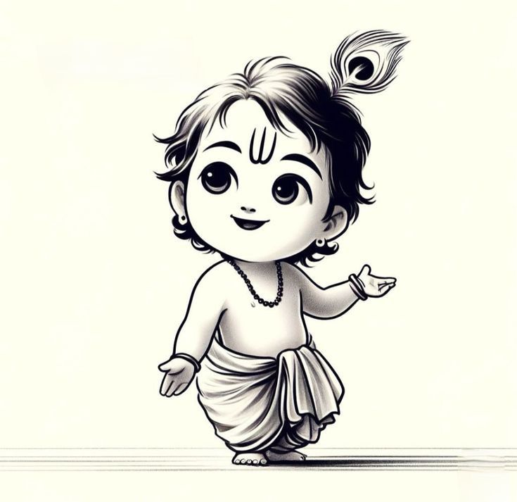 Cartoons Krishna, God Painting, Pen Sketches, Awakening Art, Rama Image, Pencil Drawings For Beginners, Human Figure Sketches, Krishna Drawing, Pencil Sketch Images