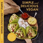 the cover of simple and delicious vegan