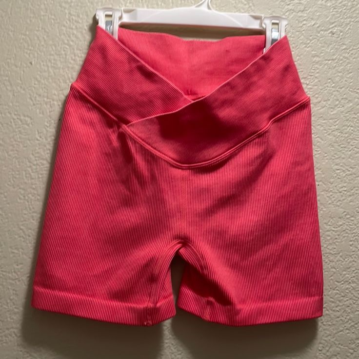 Joy Lab Cross Waistband Bike Shorts. They Are Brand New, Never Worn. They Are Size Xs In Color Coral. Cute Shorts Spring Sports Biker Shorts With Elastic Waistband, Spring Biker Shorts With Elastic Waistband For Workout, Elastic Biker Shorts For Workout, Trendy High Waist Shorts For Yoga, Spring Workout Biker Shorts With Elastic Waistband, High Waist Shorts For Gym In Spring, Casual Elastic Biker Shorts For Workout, High Waist Gym Shorts For Spring, Casual Yoga Biker Shorts With Wide Waistband