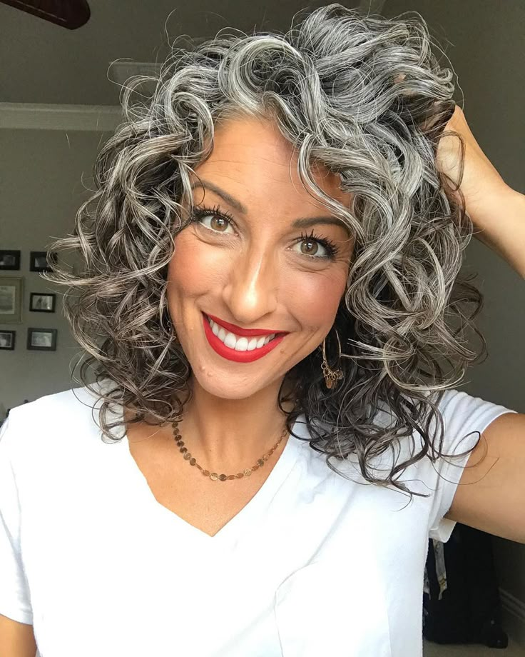 Curly Hair Men Haircut, Grey Hair Transformation, Grey Curly Hair, Gorgeous Gray Hair, Grey Hair Inspiration, Beautiful Gray Hair, Going Grey, Gray Hair Growing Out, Natural Gray Hair