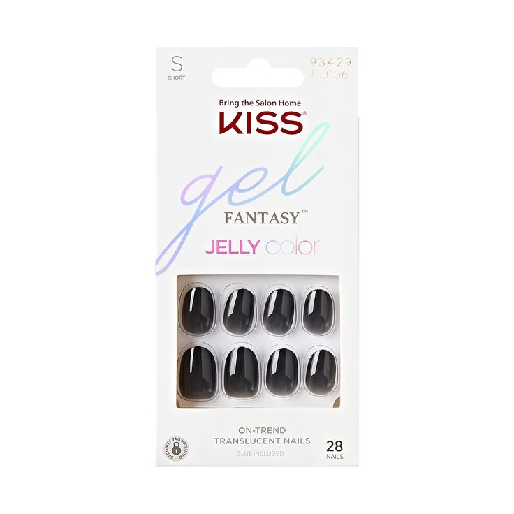 PRICES MAY VARY. Jelly Solids: KISS Gel Fantasy Jelly Color Sculpted ready-to-wear gel finish nails now come in glossy solids with a glass-like effect that is beyond WOW! False nails in the chicest solid colors are ready-to-wear, durable, flexible, and easy to DIY. Smooth As Glass: Gel Fantasy Jelly Color nails have a high shine finish that looks as smooth as a salon jelly. Glue them on with our super hold pink gel nail glue, which is included in the kit. Ready-to-wear gel manicure stays perfect Sculpted Nails, Pink Gel Nails, Fantasy Nails, Nails Now, Jelly Nails, Love Your Skin, 3d Texture, Manicure At Home, Nail Glue