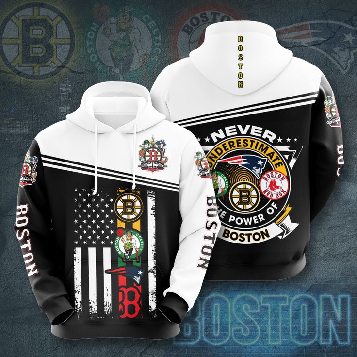 Boston sport team Never Under estimate The Power of Boston 3D Hoodie available in T-shirt, hoodie, tank top, longsleeve, multi color and size S M L XL XXL 3XL 4XL 5XL. Shipping from the US. Easy 30 day return policy - Shop now! 6.1-ounce, 100% cotton .Double-needle neck, sleeves and hem; Roomy Unisex Fit. Ash is 99% cotton, 1% poly; Sport Grey is 90% cotton, 10% poly; Dark Heather is 50% cotton, 50% polyester .Decoration type: Digital Print. Made by Gildan White Hooded Top With Sublimation Print, White Hooded Fan Apparel Top, Hooded Tops For Fan Merchandise, Hooded Fan Apparel Tops With Team Name, Sports Team Logo Hoodie For Sports Season, Fan Merchandise Hooded Tops With Team Spirit, Sports Fan Hoodie Top, Team-colored Hooded Top For Streetwear, Fan Gear Hooded Top With Letter Print