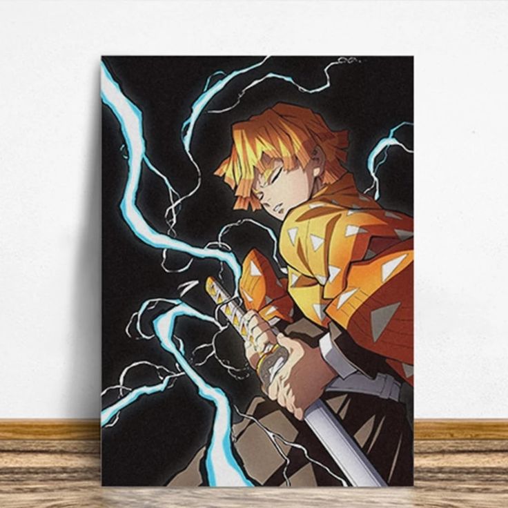 Demon Slayer Canvas Painting, Demon Slayer Painting, Anime Art Books, Anime Canvas Painting, Best Anime Drawings, Anime Drawing Books, Anime Canvas Art, Graffiti Style Art, Canvas Drawings