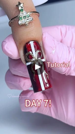 9.8K views · 2.2K reactions | DAY 7 - GLASS RED PRESENT cat eye nails 🎁🎀

taking these viral red glass nails to the next level— the holiday level! Glass red present nails🩷😍 something simple but so pretty!!! What do you think?☺️ stay tuned for day 8! 

@kiaraskynails dc: TASMIA10
🎁 mist me magnetic fx gel polish
🎁 xl liner brush
🎁 m liner brush 

@vbeautypure 
🎁 123 gel polish
🎁 097 gel polish

@chaunlegendnails 
🎁 can’t elope gel polish
-
-
-
-
-
-
-
-
-
-
-
Nail series, glass red nails, cat eye nails, 3d nail art, acrylic nails, fall nails, winter nails, Christmas nail Inspo, hand painted nail art, Christmas nails, bow nails, | Tasmia Dareshani Red Cat Eye Christmas Nails, Red Nails Cat Eye, Christmas Nails Bow, Red Glass Nails, Present Nails, Acrylic Nails Fall, Nail Art Acrylic Nails, Winter Nails Christmas, Christmas Nail Inspo