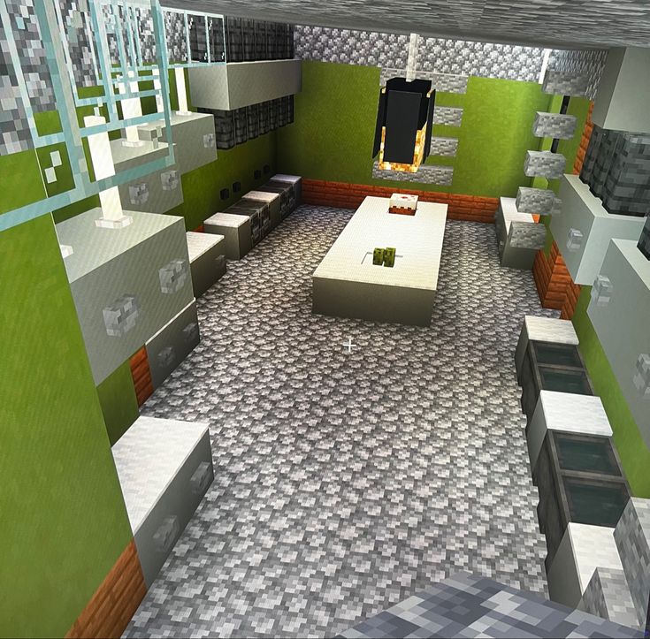 Restaurant Kitchen Minecraft, Mincraft Idea Restaurant, Minecraft Restaurant Kitchen, Minecraft Restaurant, Kitchen Minecraft, Minecraft Kitchens, Background References, Minecraft Building, Minecraft Projects