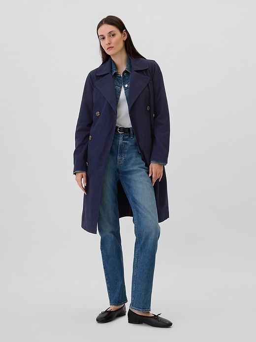 Modern Trench Coat, Navy Trench Coat, Navy Uniforms, Utility Pants, Leather Trench Coat, Work Outfits Women, Outfits Women, Belt Tying, Work Outfits