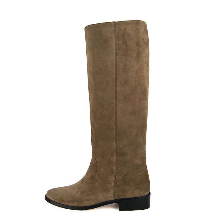 Achillea suede, sand - wide calf boots, large fit boots, calf fitting boots, narrow calf boots Chic Beige Suede Knee-high Boots, Classic Almond Toe Knee-high Boots For Fall, Classic Low Heel Knee-high Boots For Fall, Classic Fitted Suede Knee-high Boots, Chic Beige Heeled Boots With Suede Lining, Chic Suede Mid-calf Boots For Fall, Elegant Wide Calf Knee-high Boots For Spring, Elegant Beige Knee-high Boots For Fall, Chic Winter Mid-calf Boots With Leather Sole