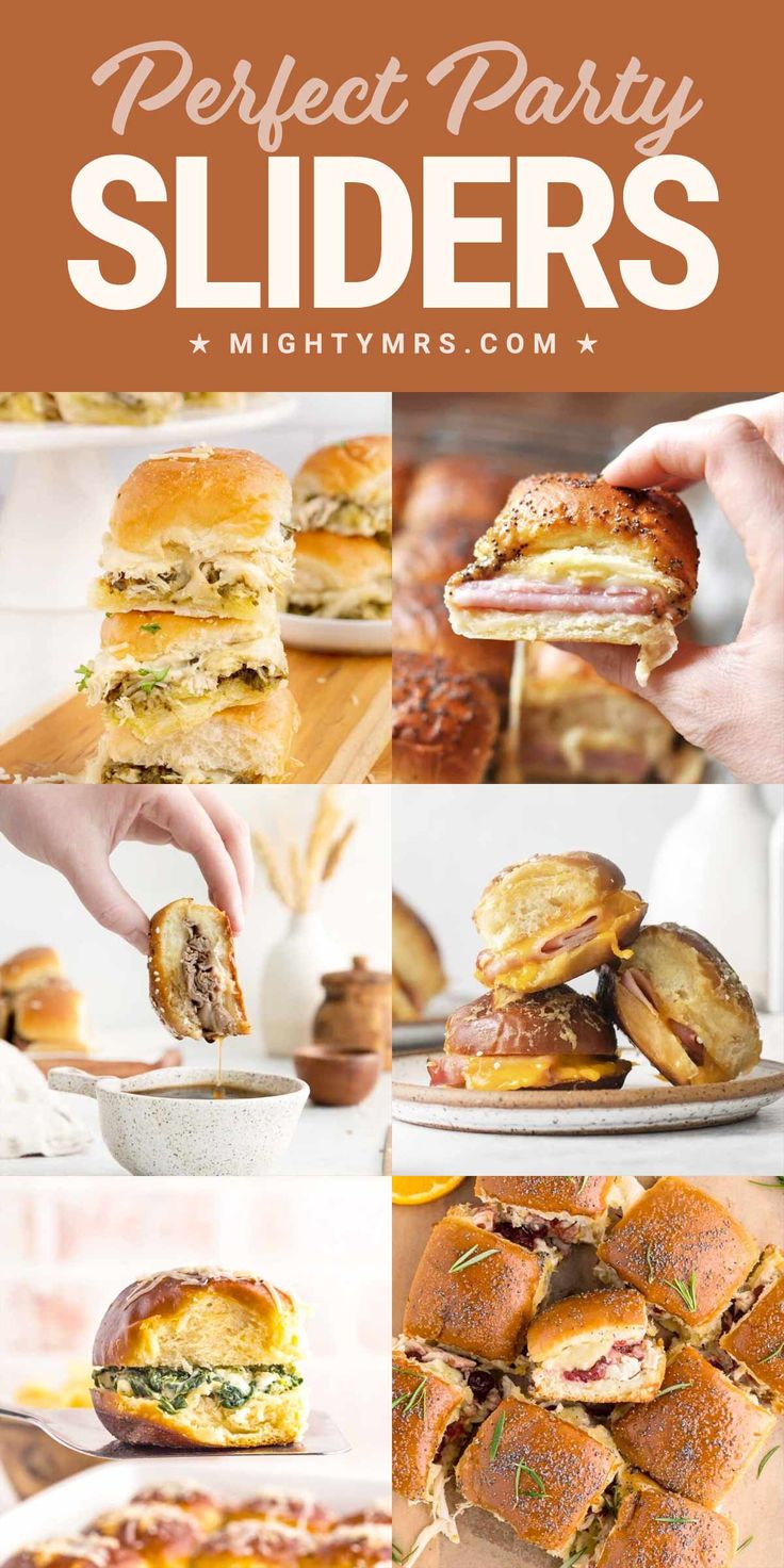 Slider Recipes Pretzel Sliders, Hawaiian Roll Sandwiches, French Dip Sliders, Party Sliders, Roll Sliders, Sliders Recipes Hawaiian Rolls, Bbq Pork Sandwiches, Easy Slider Recipes, Hawaiian Roll Sliders