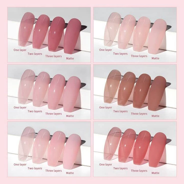 Nude Gel Polish Set Purple Jelly Gel Nail Polish of 6 Transparent Colors 7.5ml Clear Mavue Purple Pink Sheer Rose Red Brown Autumn Winter French Manicure LED UV Gel Curing Requires Soak Off 【NUDE COLOR SHADE】Nude color gel polish is a fallback maincure color gel you'll always be glad to have in your arsenal.Sometimes just wants a beautifully soft,nude color maincure that’s as clean as it is timeless.Transparent gel nail polishes gives a good and healthy looking nail plate that are perfect for bo Mauve Nude Nails, Purple Gel Polish, Rose Rot, Trendy Nail Polish, Sheer Nails, Mauve Nails, Gel Set, Casual Nails, Gel Nail Polish Set