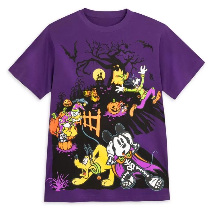 This Is Halloween, Everyone Dress In Theme! - Fashion - Disney Halloween Decor, Pokemon Halloween, Halloween Shirts Kids, Nightmare Before Christmas Halloween, Chip N Dale, Halloween Long Sleeve, Disney Shop, Halloween Treat, A Skeleton