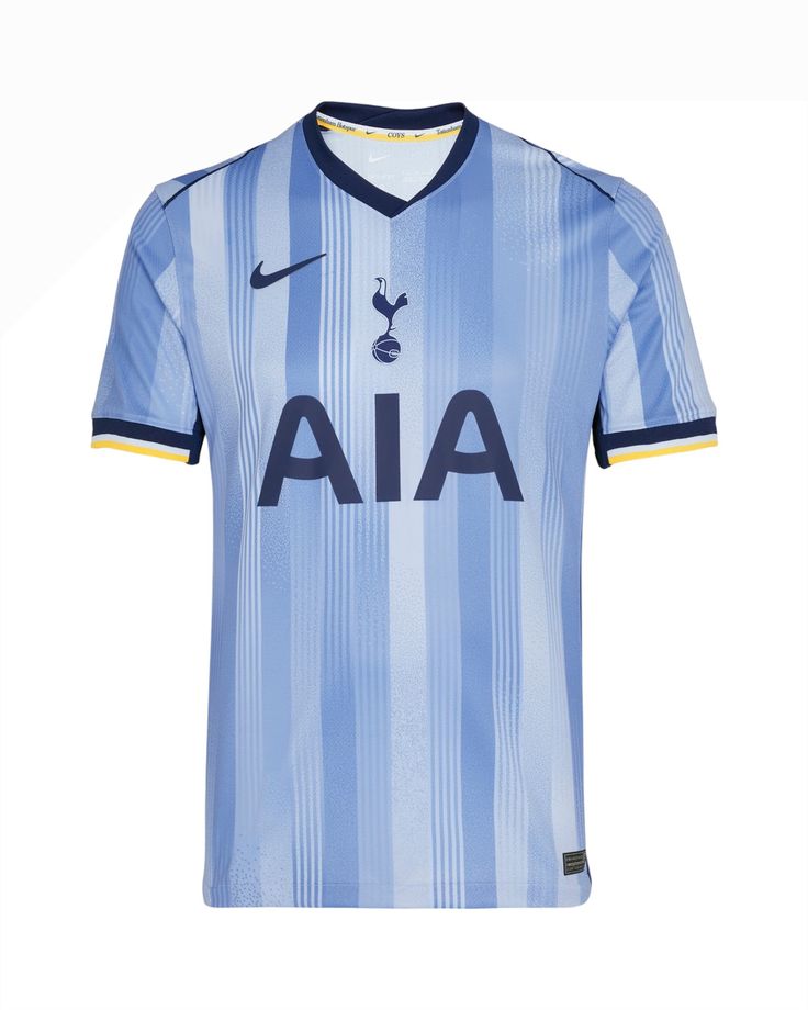 Tottenham Hotspur 24/25 Away Jersey Tottenham Hotspur Jersey, Spurs Shirt, Team Badge, Soccer Kits, Soccer Shirts, Tottenham Hotspur, Football Jersey, Blue Design, Jersey Shirt