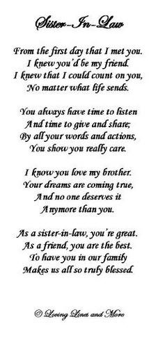 a poem written in black ink on white paper with the words, from the first day that i met you