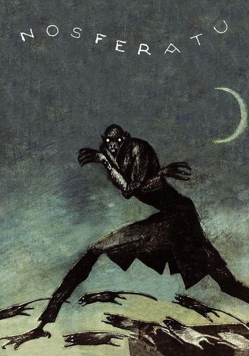 the cover art for nosteratu's album, featuring an image of a demon